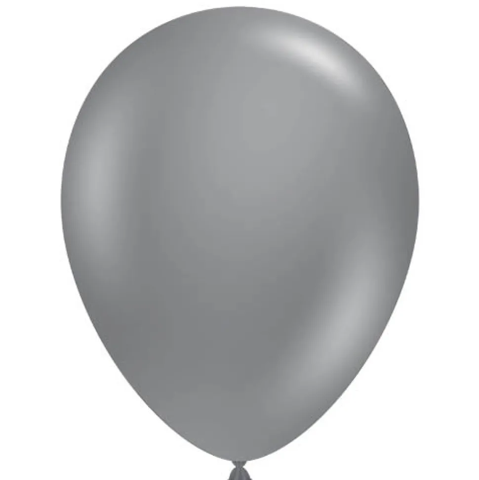 TUFTEX Gray Smoke Balloon - 5 inch