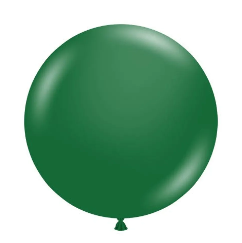 TUFTEX Metallic Forest Green Balloon - 11 inch