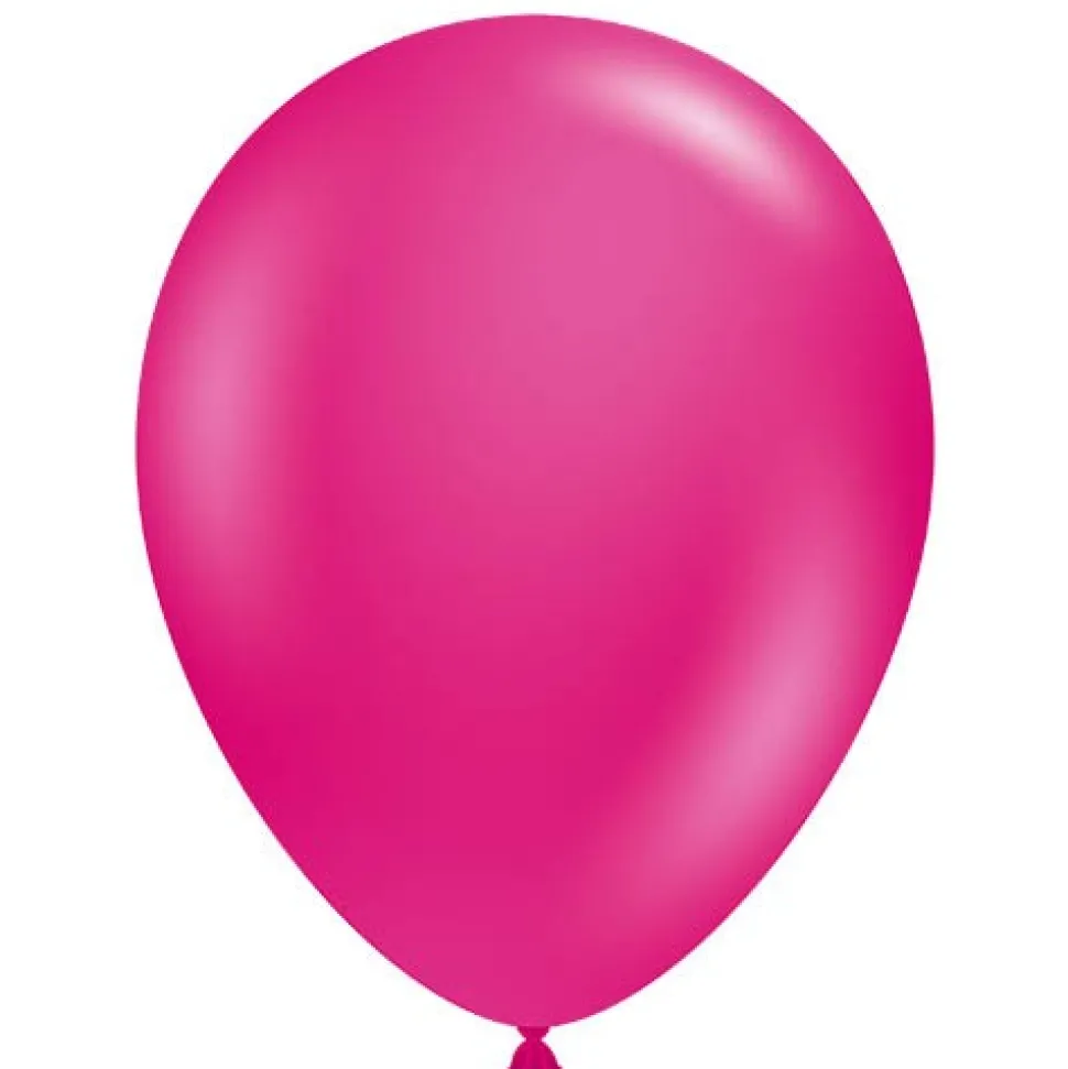 TUFTEX Metallic Fuchsia Balloon - 5 inch