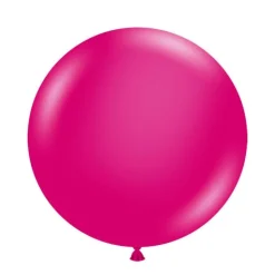 TUFTEX Metallic Fuchsia Balloon - 5 inch