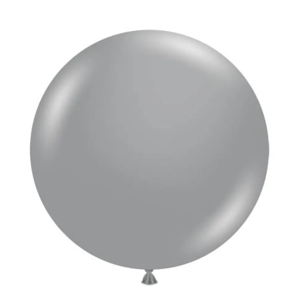 TUFTEX Metallic Silver Balloon - 11 inch