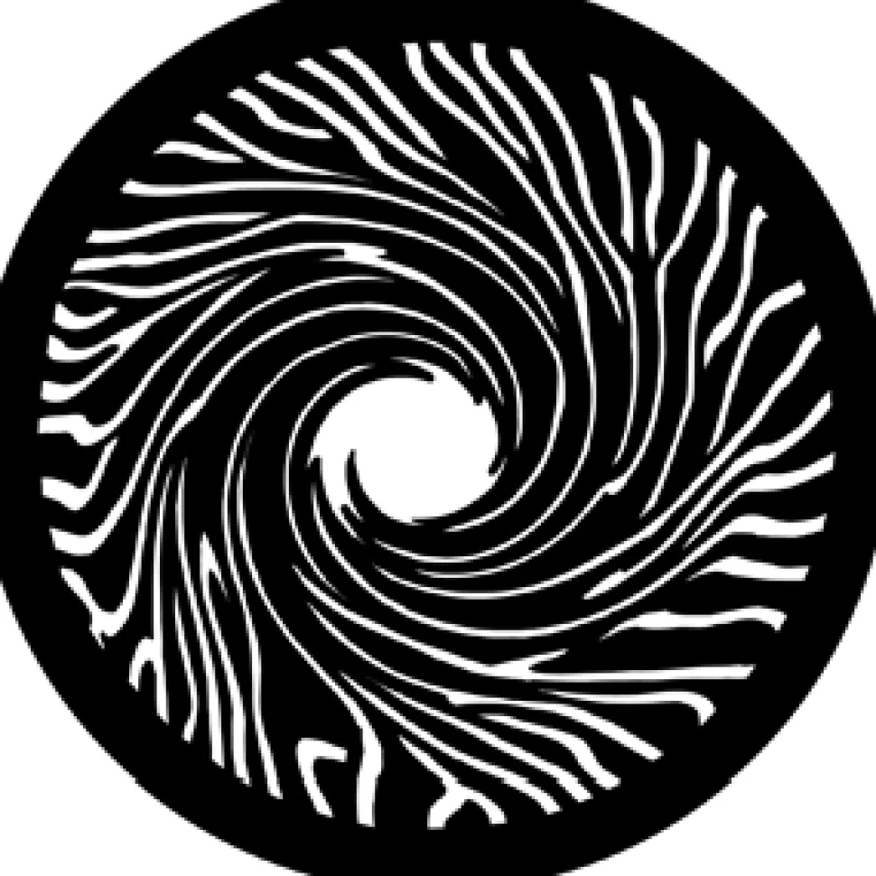 Twister - Stock Gobo for Gobo Light Projectors - Choose your size!