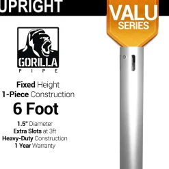 Valu Series - 6ft 1.5" Fixed Upright