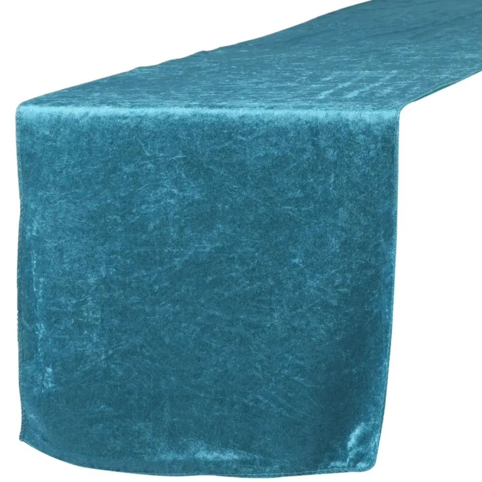 Velvet Table Runner - Dark Teal