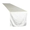 Velvet Table Runner - Ivory