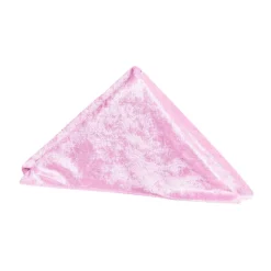 Velvet 20"x20" Linen Napkin - Pink - Packs of 10