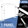 Versatop™ 2.0® - 1-Panel Pipe and Drape Kit / Backdrop - 7-12 Feet Tall (Adjustable)