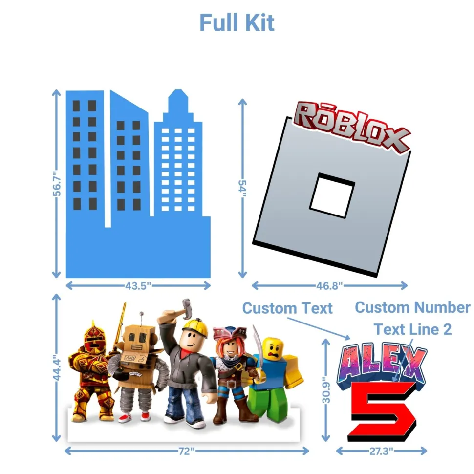 Video Games - Mario Foam Core Birthday Backdrop Kit by PopScene™
