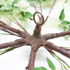 White Cherry Blossom Hanging Floral Chandelier | ModTree™ Collection