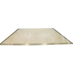 White LED Starlight Dance Floor Kit - 16ft x 16ft (includes Flight Case)