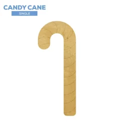 Wood Candy Cane - Single