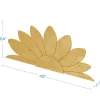 Wood Half Daisy Panel - 24" x 48"