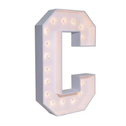 Wood Marquee - BOLD Font Letters - "A to Z" - 4ft Tall