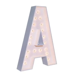 Wood Marquee - BOLD Font Letters - 