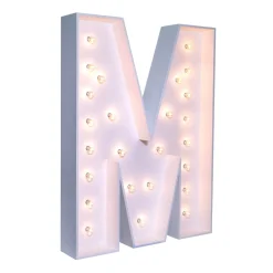 Wood Marquee - BOLD Font Letters - 
