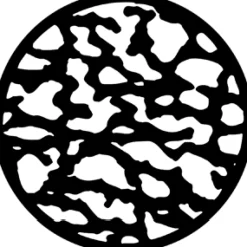 Wrinkles (Large) - Stock Gobo for Gobo Light Projectors - Choose your size!