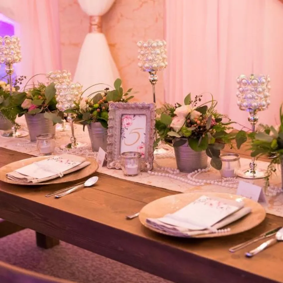 8' x 16' x 12' Blush Pro-Designed 6 Post Canopy